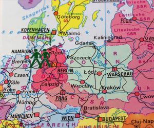 Ost-Europa karte